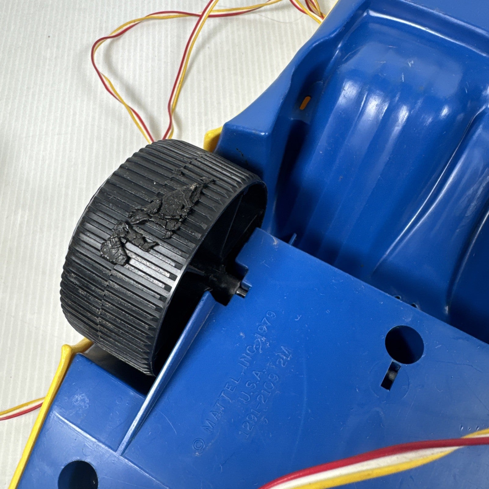 VTG 1979 Yellow Barbie Super ‘Vette Corvette Remote Controlled AS IS For Parts