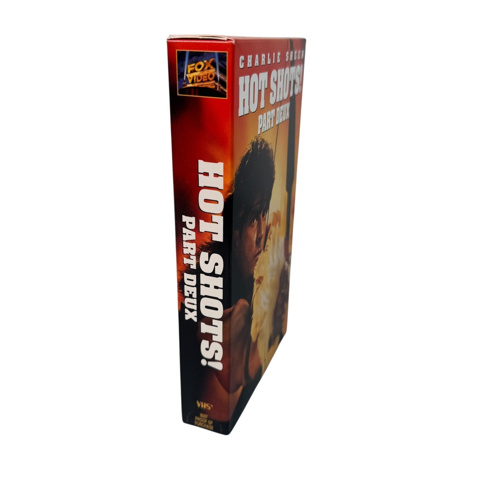 Vintage Hot Shots! Part Deux VHS Starring Charlie Sheen