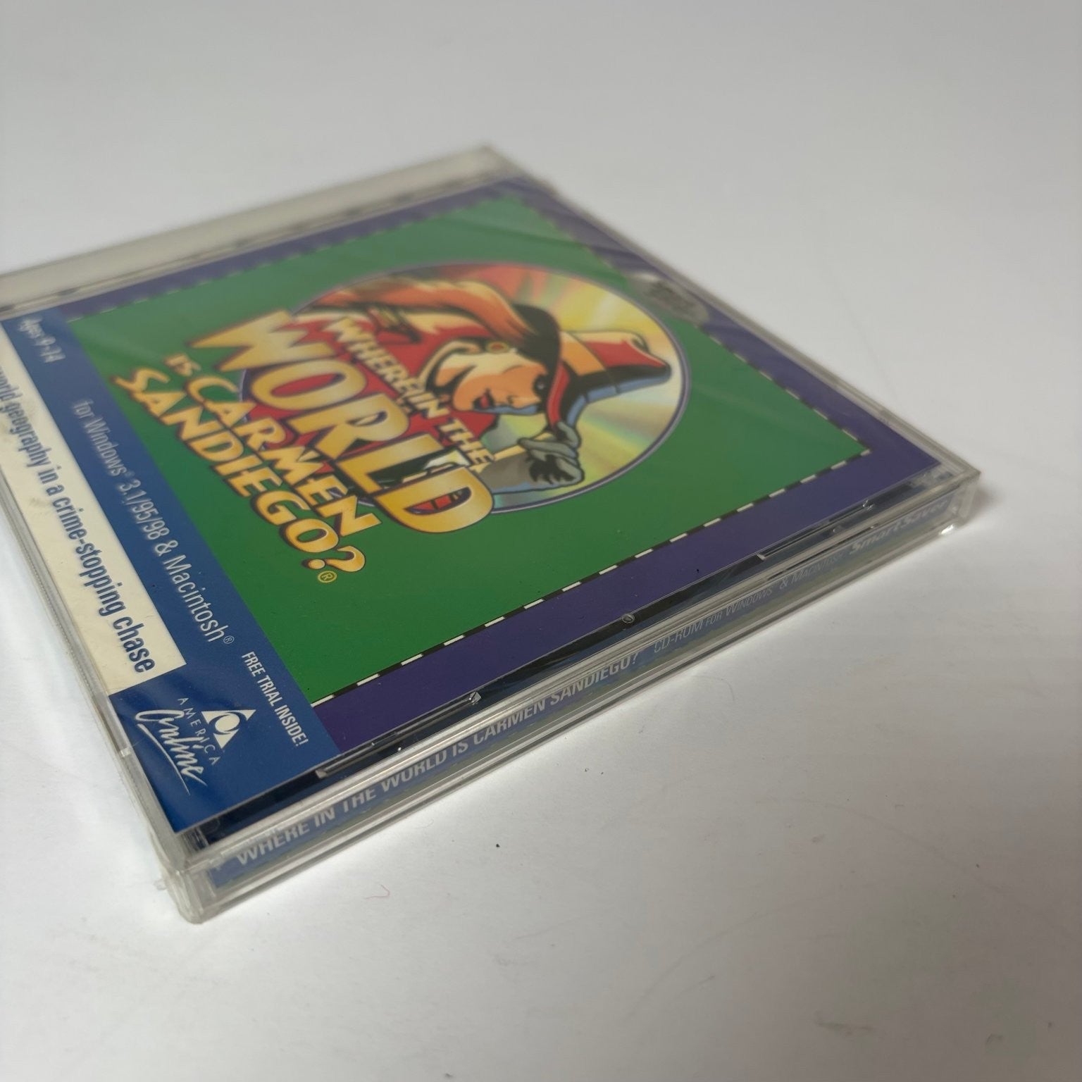 Where in the World is Carmen Sandiego PC Mac CD-ROM Video Game Sealed