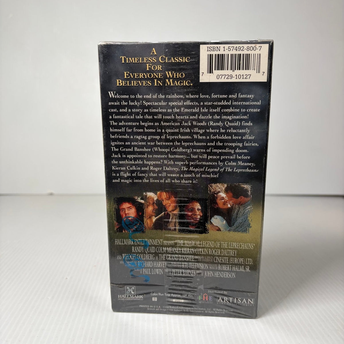 Magical Legend of the Leprechauns VHS 1999 Fantasy Hallmark Artisan Sealed