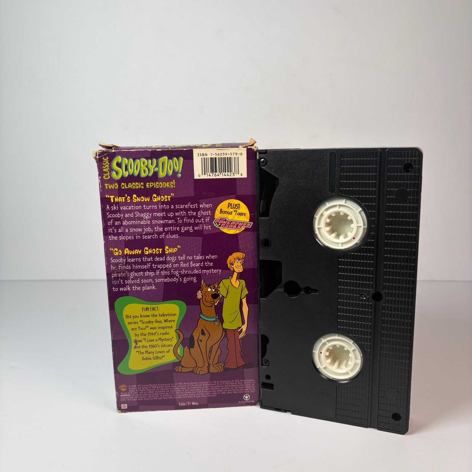 Scooby-Doo! That's Snow Ghost VHS 1999 Animated Mystery Warner Home Video