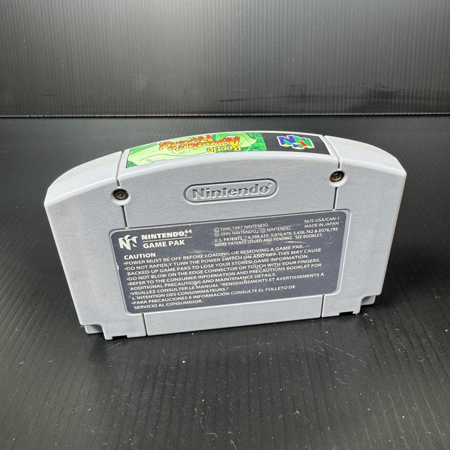 Beetle Adventure Racing Nintendo 64 N64 Video Game Racing Cartridge Only