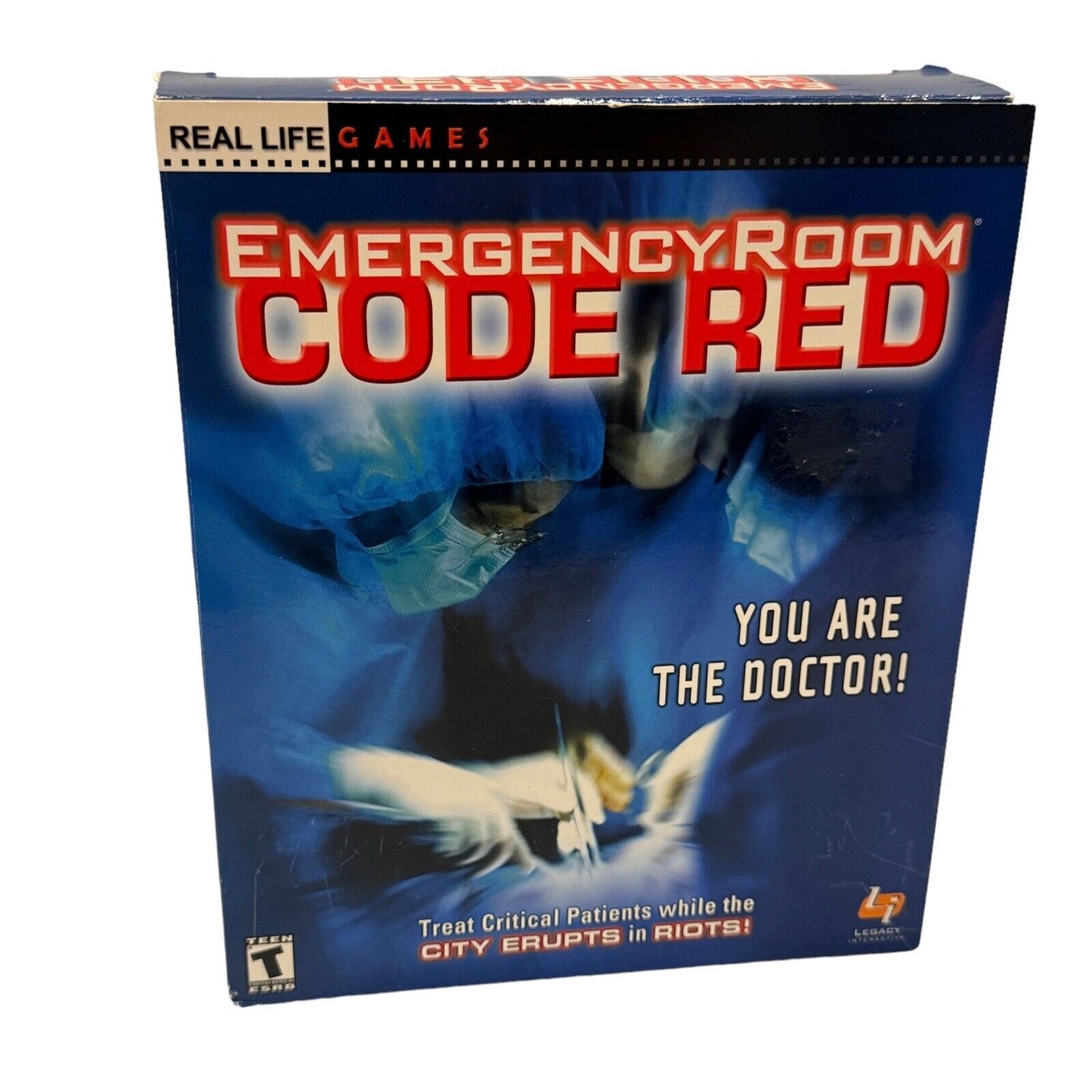 Emergency Room Code Red Big Box PC Game Win 95 Legacy Interactive