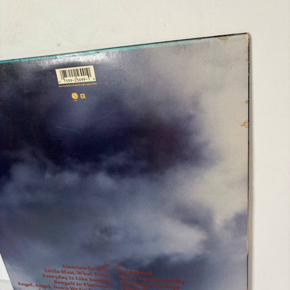 Morrissey - Viva Hate Vinyl LP 1988 Sire Records 1-25699 Original Pressing
