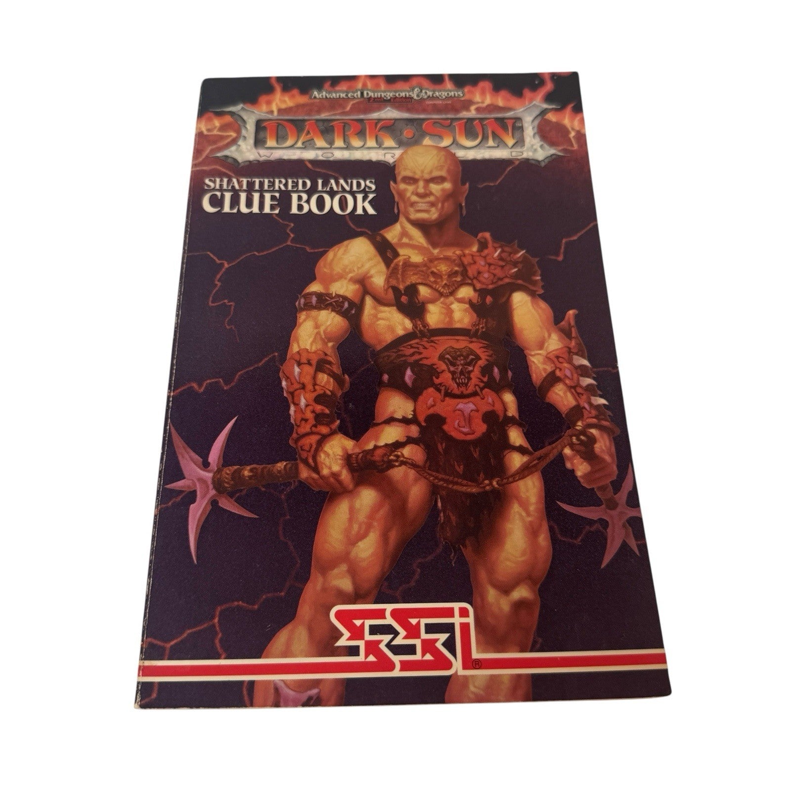 Advanced Dungeons & Dragons Shattered Lands Rare Mail Away Clue Book