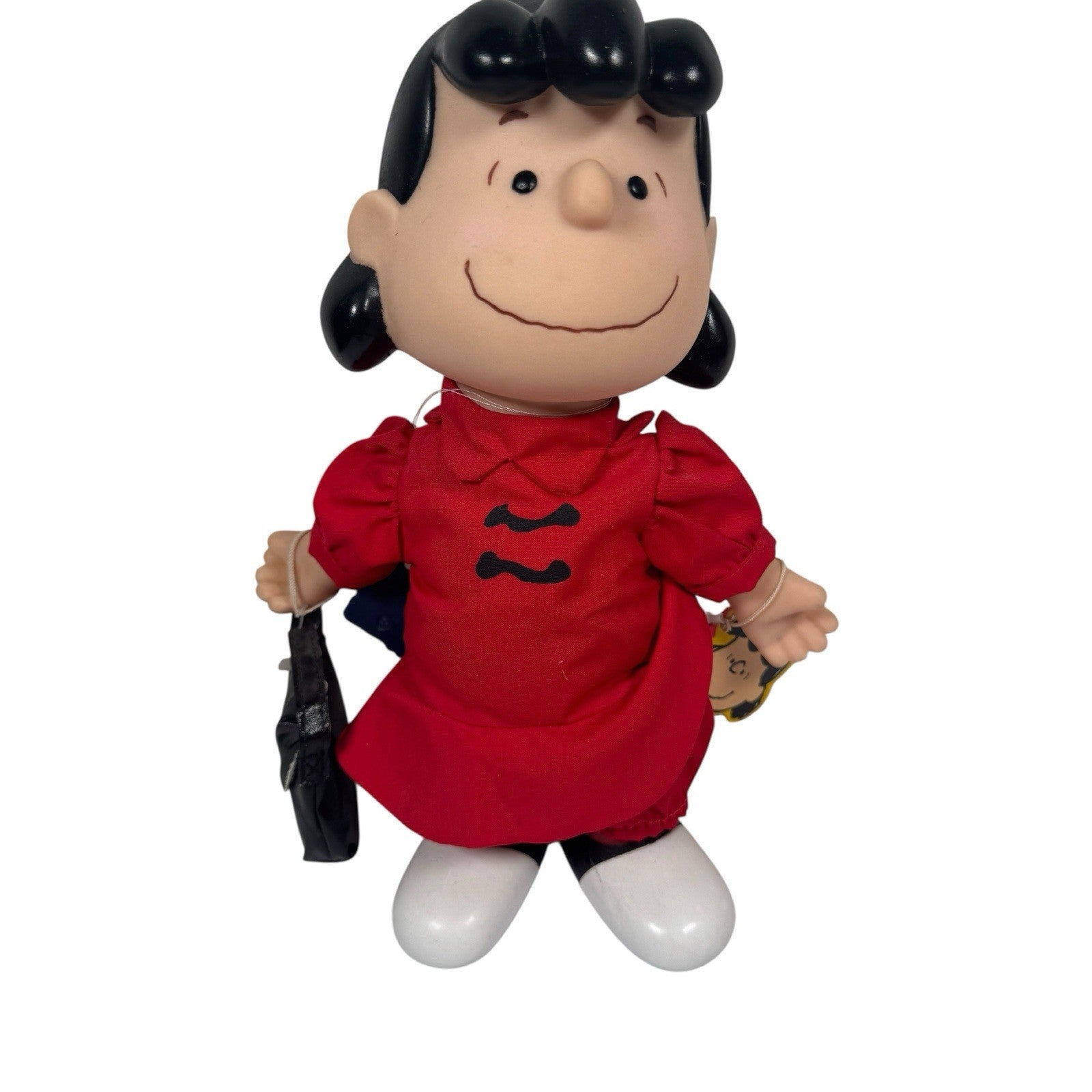 1966 Peanuts Charlie Brown & Lucy Applause Dolls w/ Lucy’s Bag & Tags