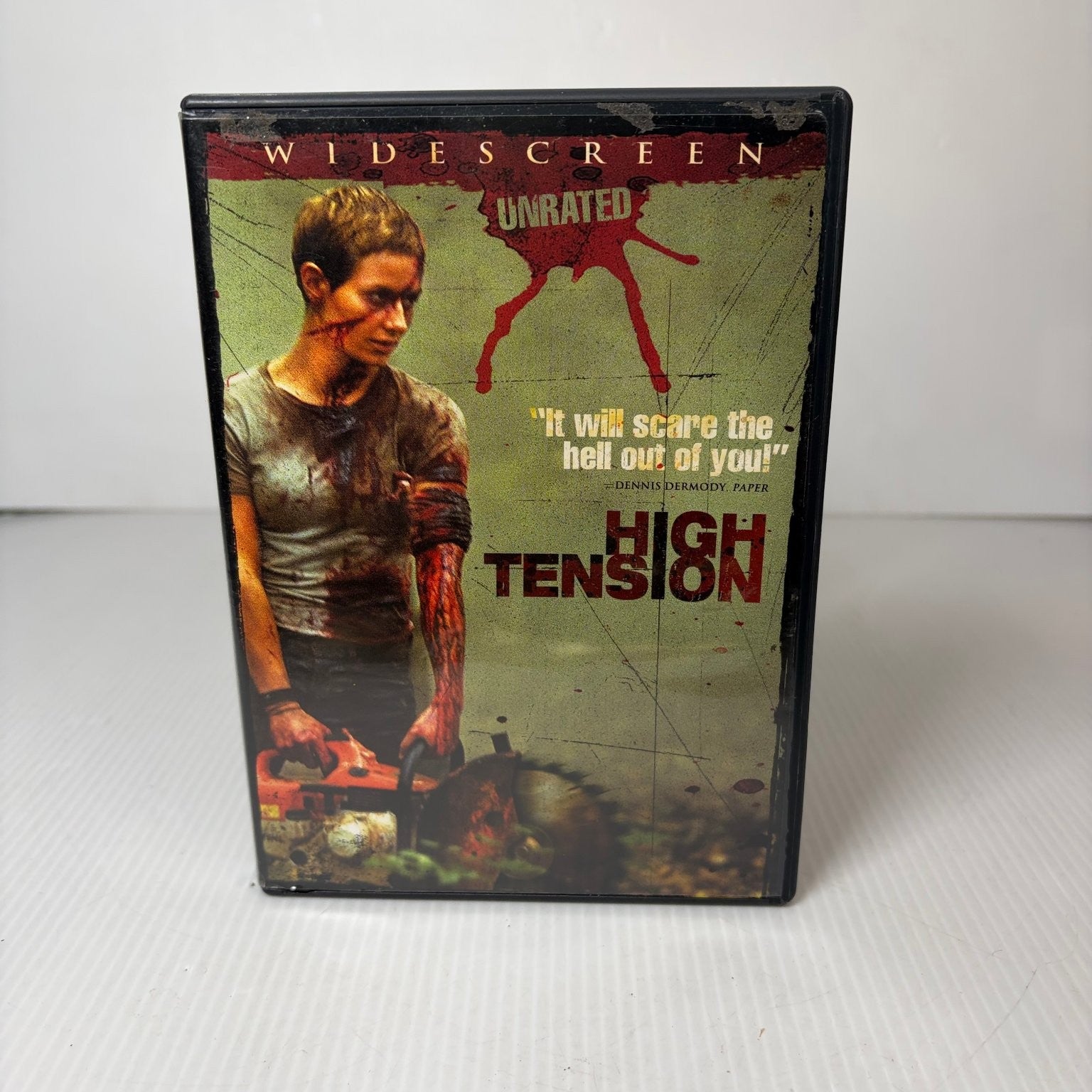 High Tension DVD 2003 Unrated Widescreen Alexandre Aja Horror Thriller