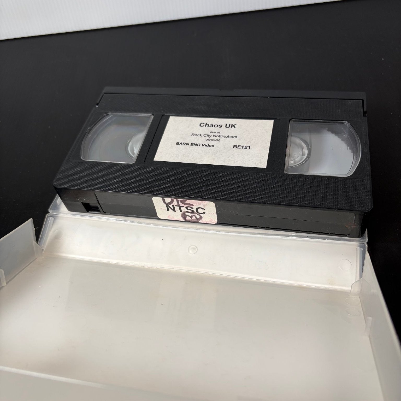 Chaos UK Live Rock City Nottingham 1996 Punk Hardcore Concert VHS Barn End Video