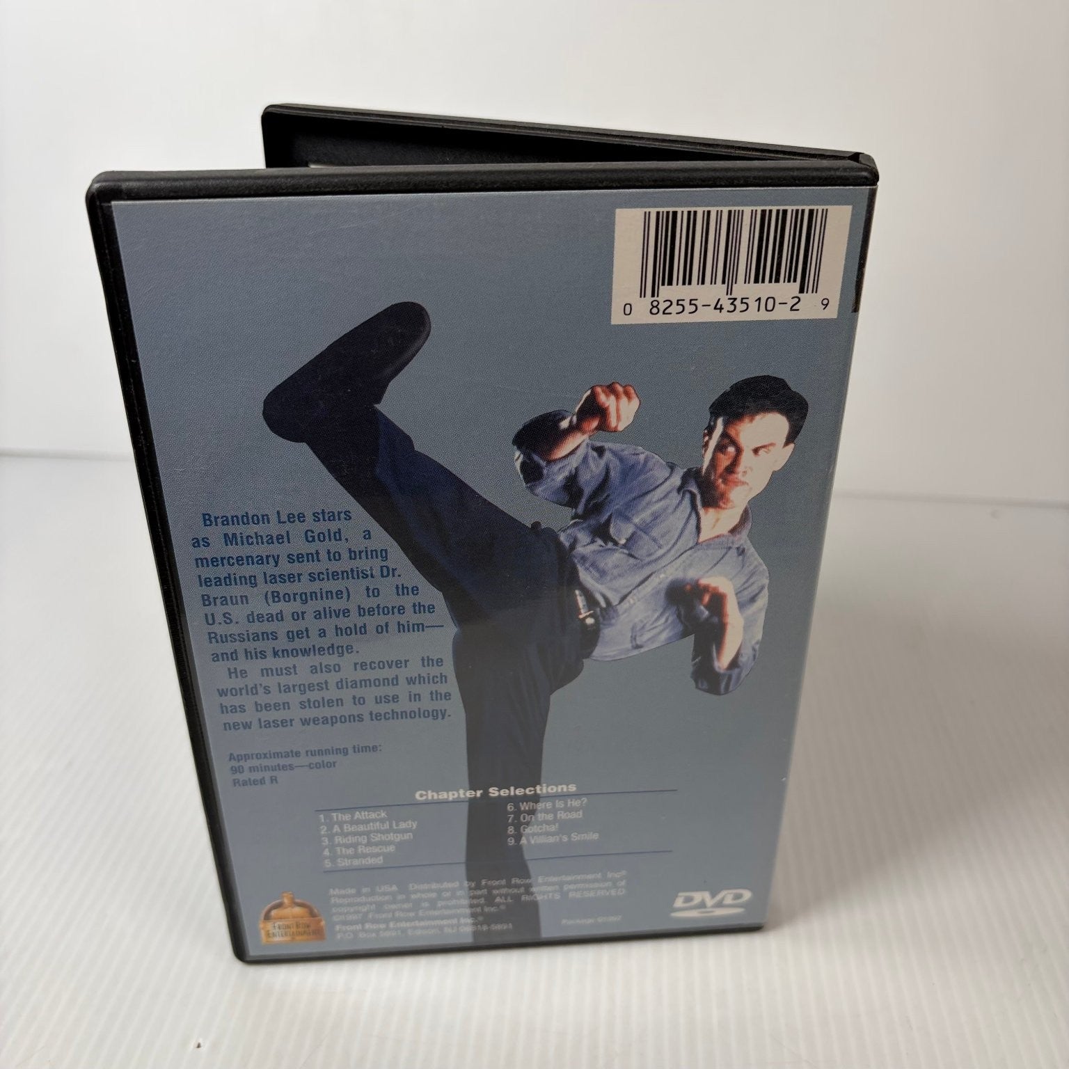 Laser Mission DVD 1989 Brandon Lee, Ernest Borgnine Action Thriller NTSC