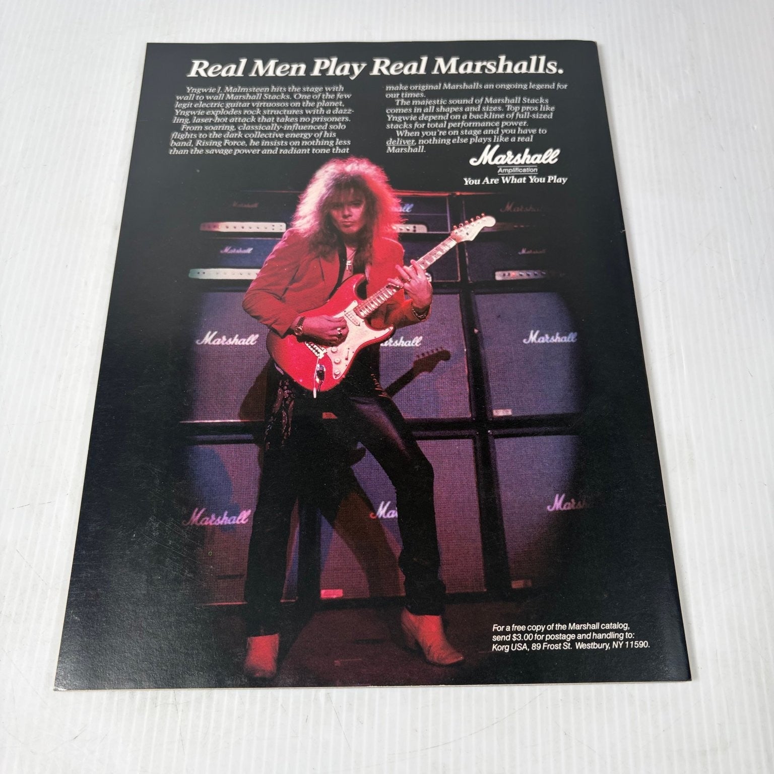 Guitar World Magazine March 1989 Guns N' Roses Izzy Slash Johnny Winter