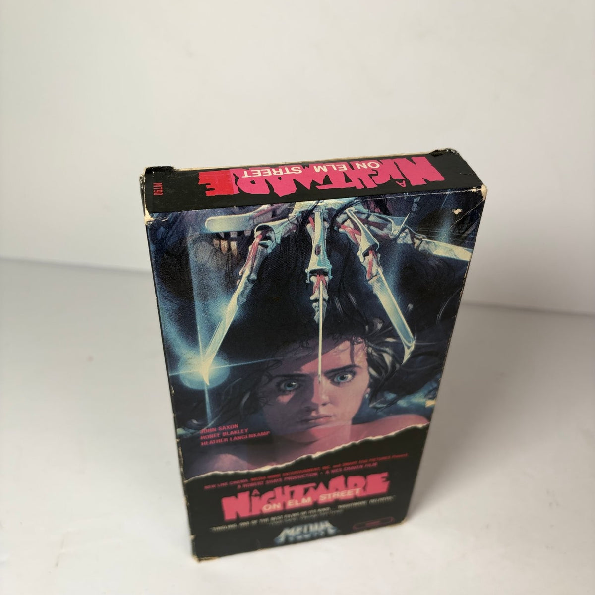 A Nightmare on Elm Street VHS 1985 Horror Media Release w/ Double Flap