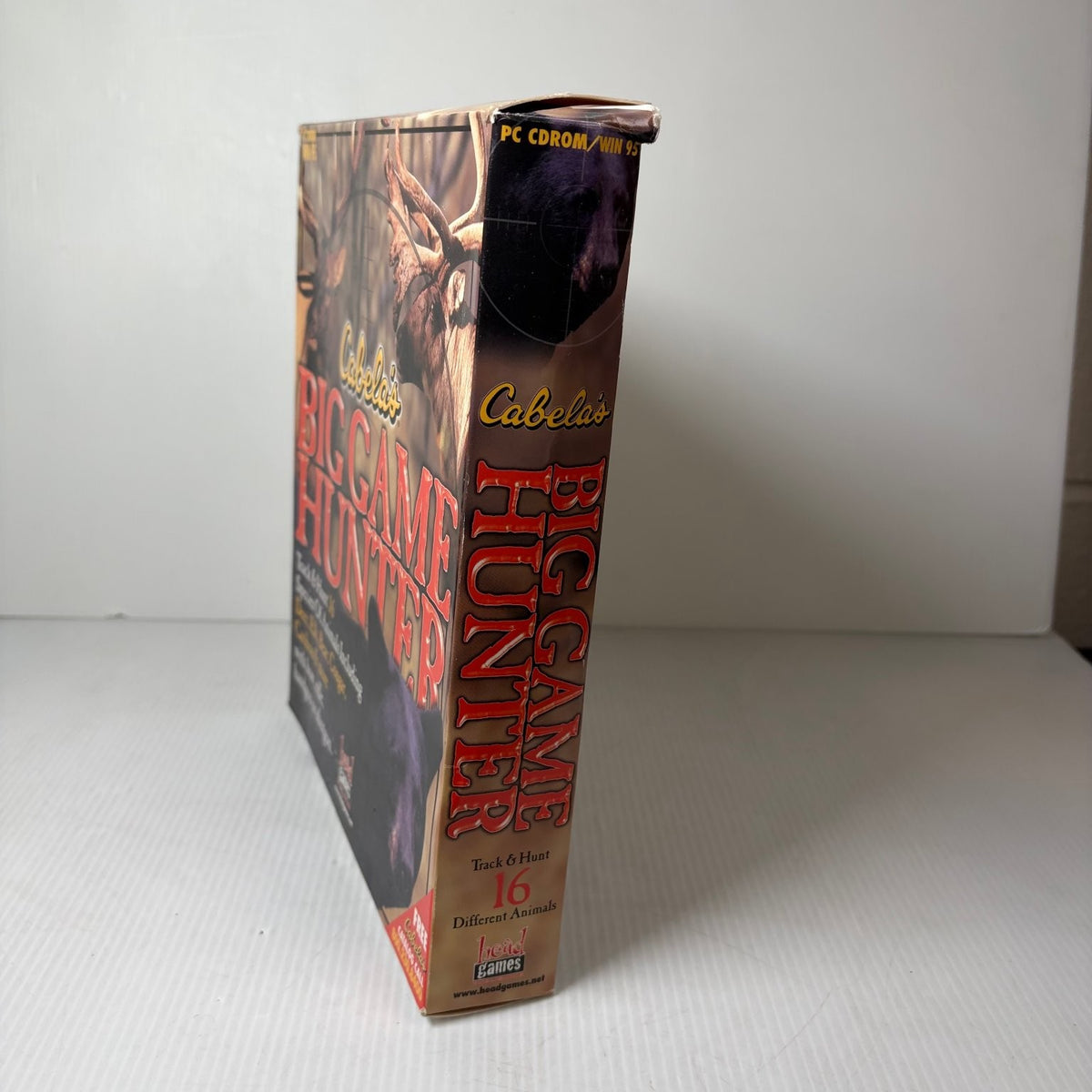 Cabela's Big Game Hunter Big Box PC CD-ROM Windows 95 Hunting Video Game FPS