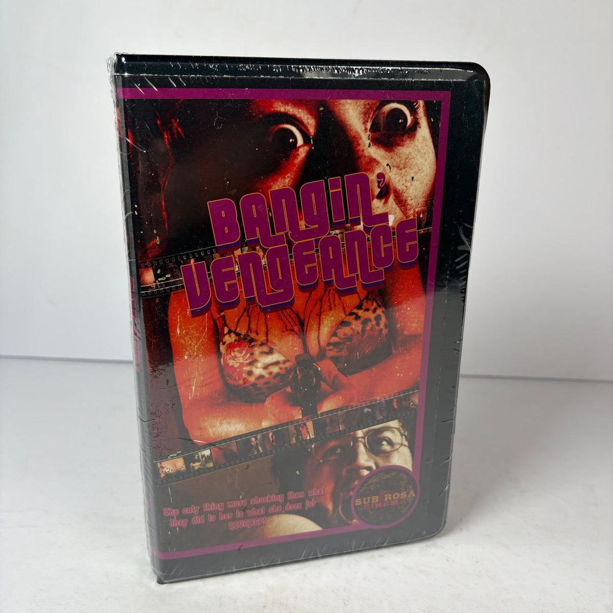 Bangin' Vengeance Limited Release VHS Tape /50 Shot on Video Sub Rosa Horror