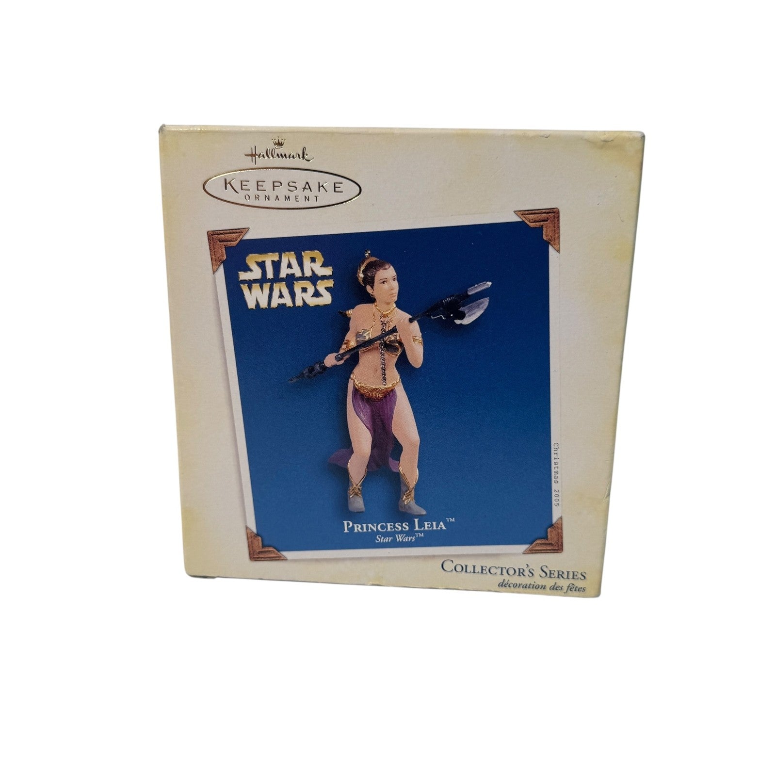 Hallmark Keepsake Star Wars Princess Leia Ornament 2005 Collector Series Boxed