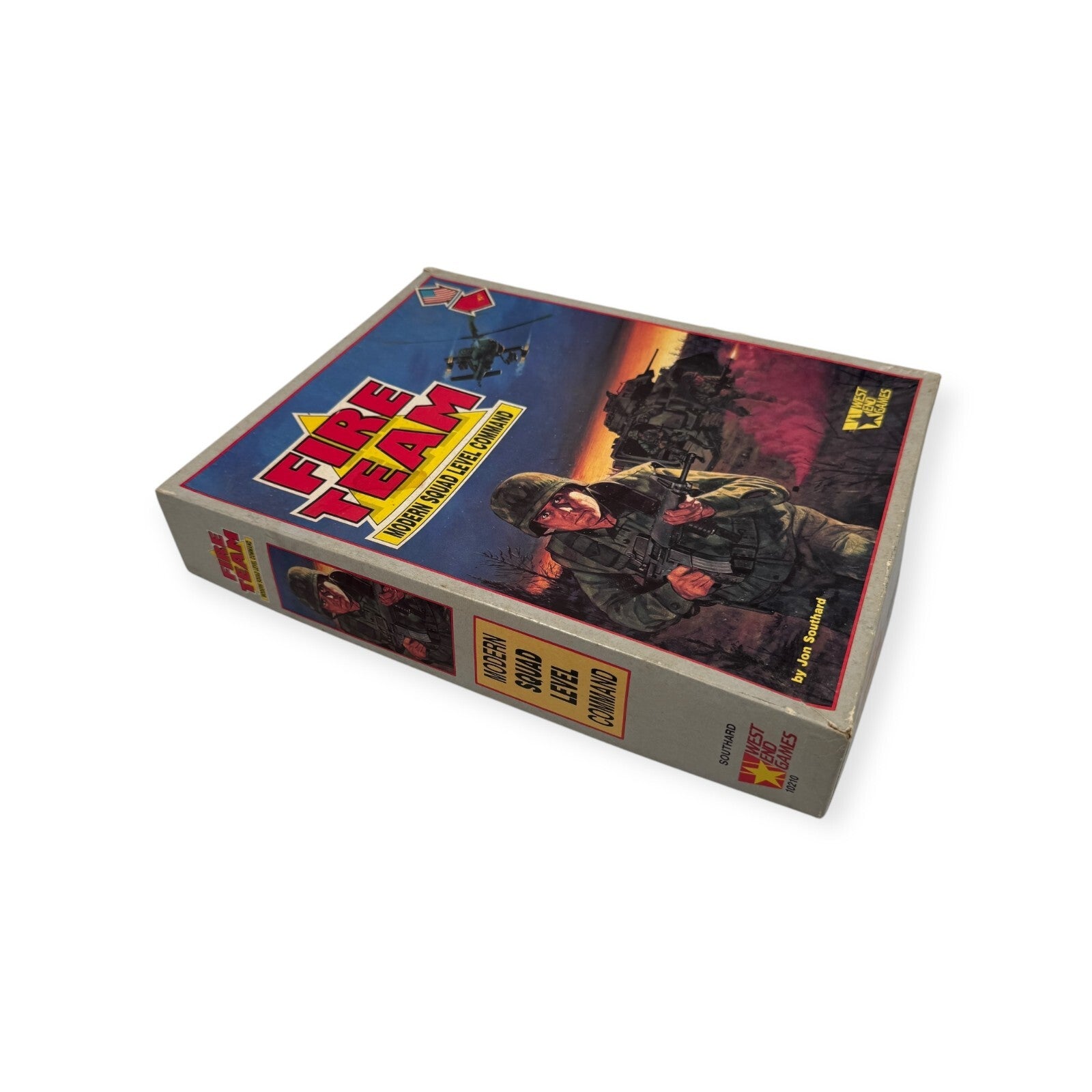 Fire Team Modern Squad Level Command Board Game West End Games 10210