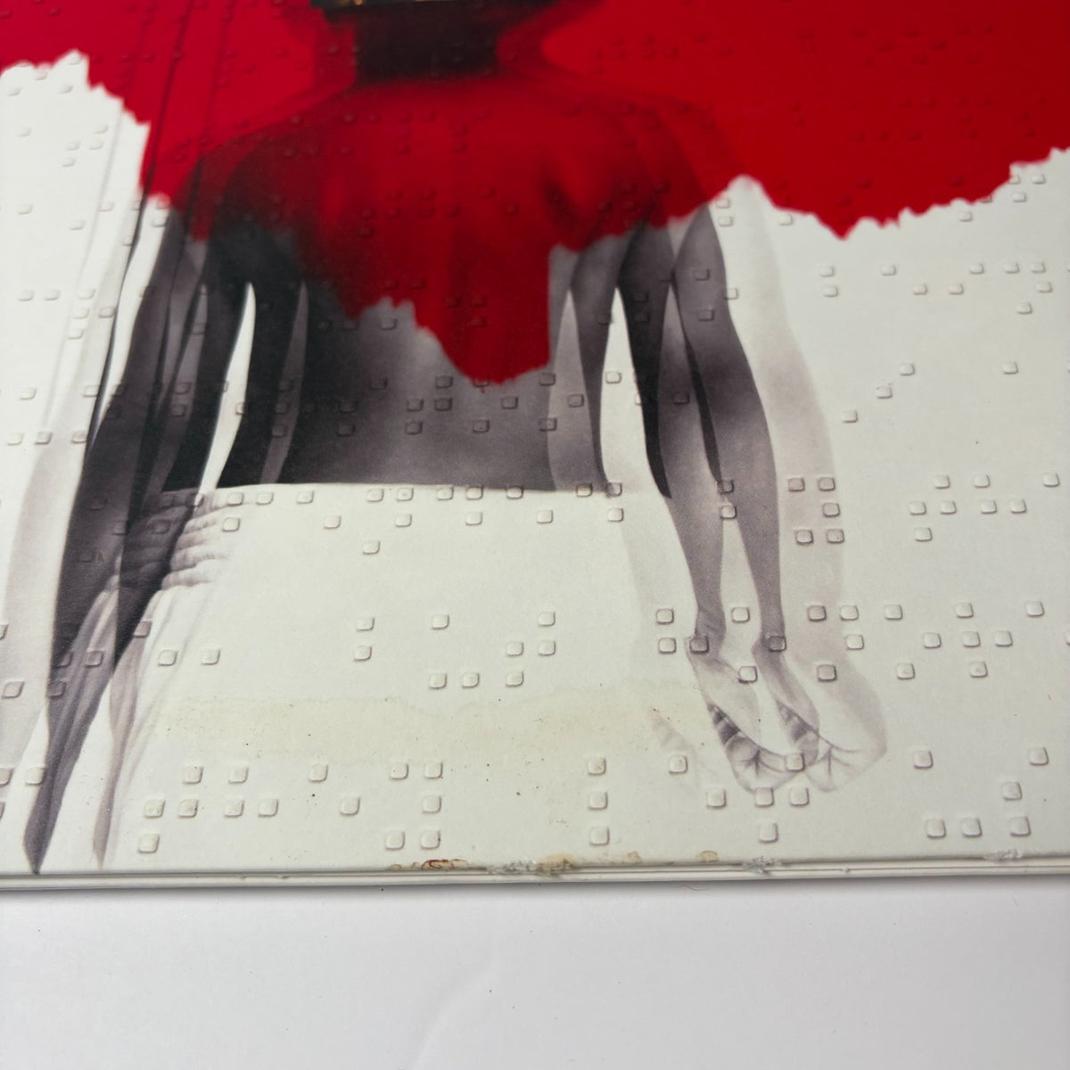 Rhianna Anti Limited Edition Double LP Red Vinyl with Brail Cover