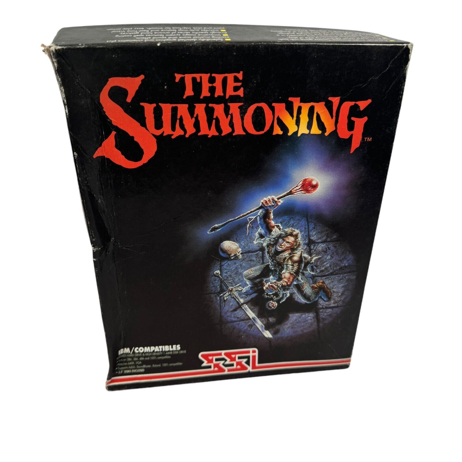 The Summoning SSI Dungeon Crawler RPG Big Box PC Game Complete in Box CIB