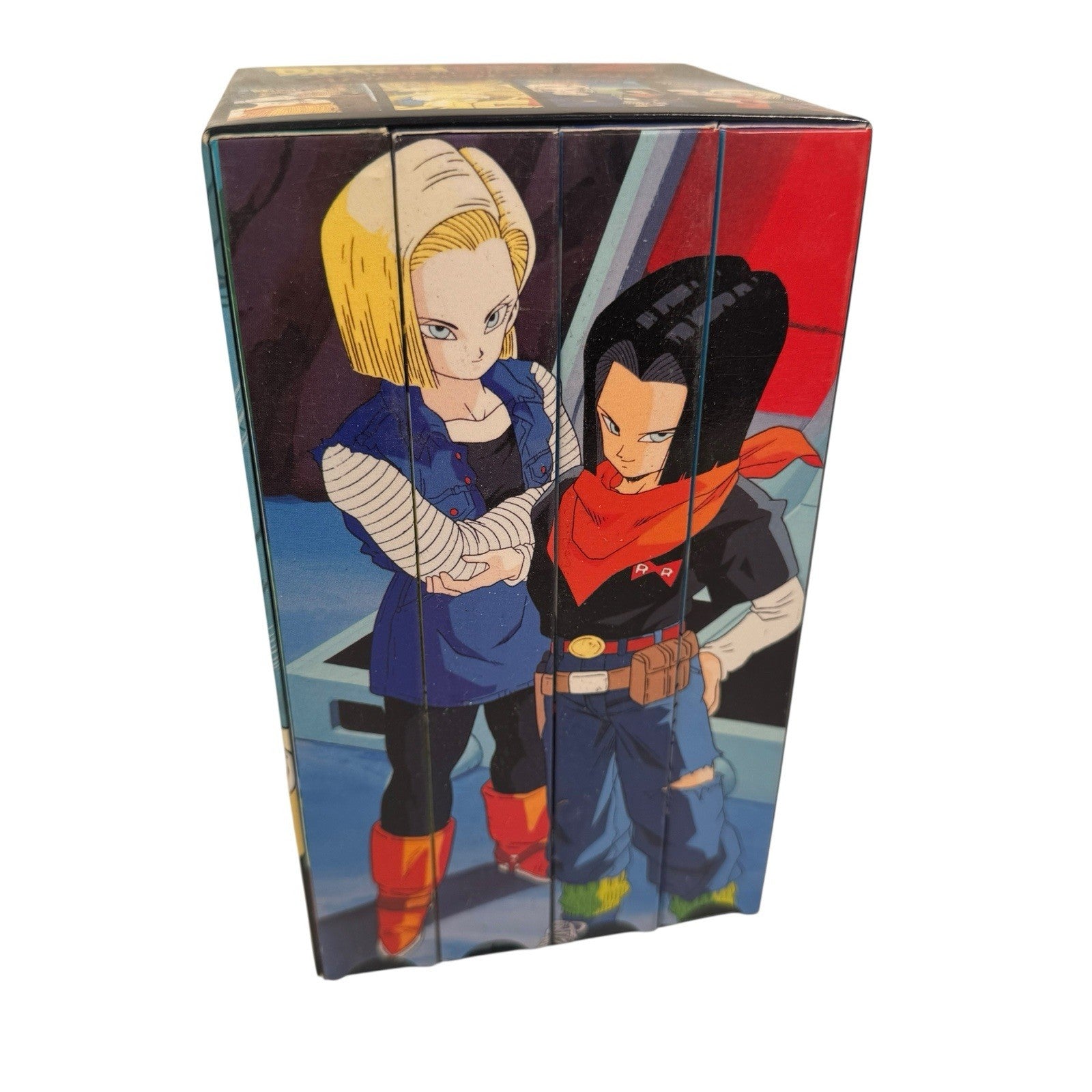 Dragon Ball Z Androids Saga Uncut 4 VHS Tape Anime Set 2000 android series DBZ