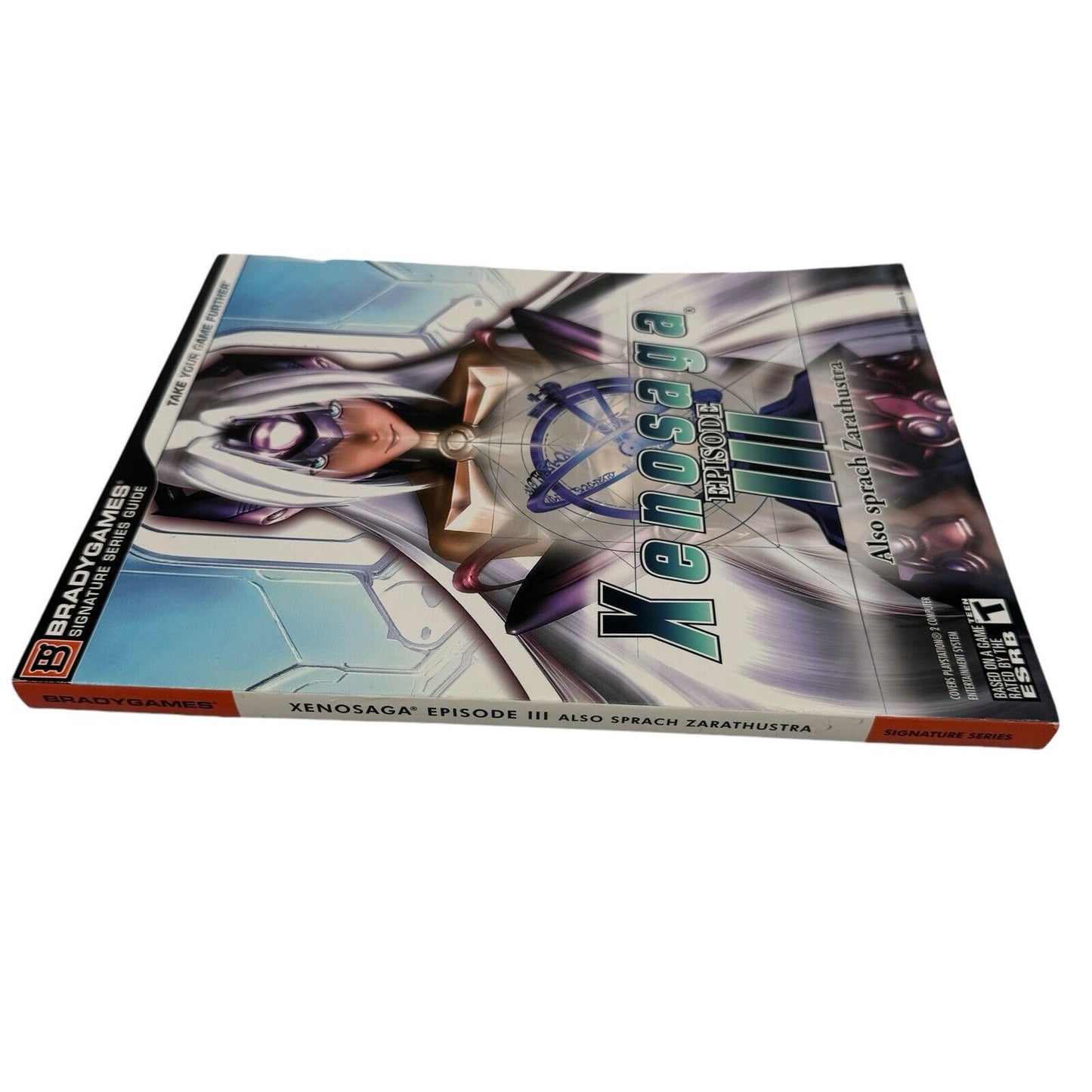 XENOSAGA EPISODE III Strategy Guide Book Bradygames 2006 w/ Poster