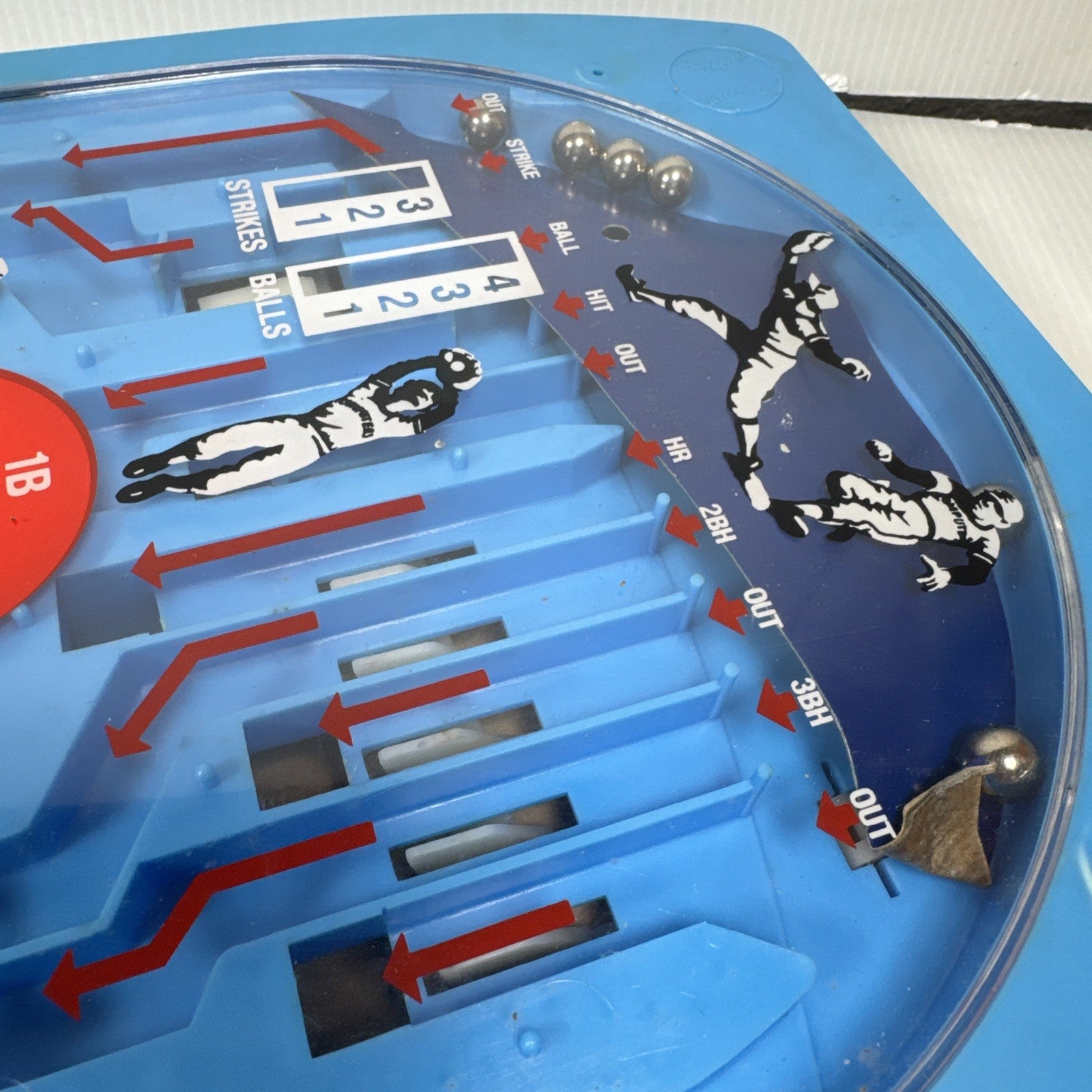 Vintage 1976 Computer Baseball Game By Epoch Playthings Pinball AS IS Read Desc