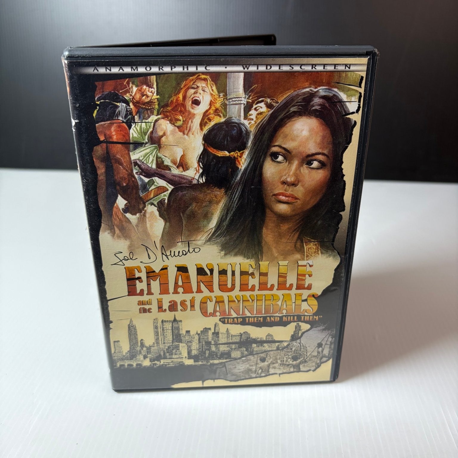 Emanuelle and the Last Cannibals DVD 2003 Joe D'Amato Laura Gemser Widescreen