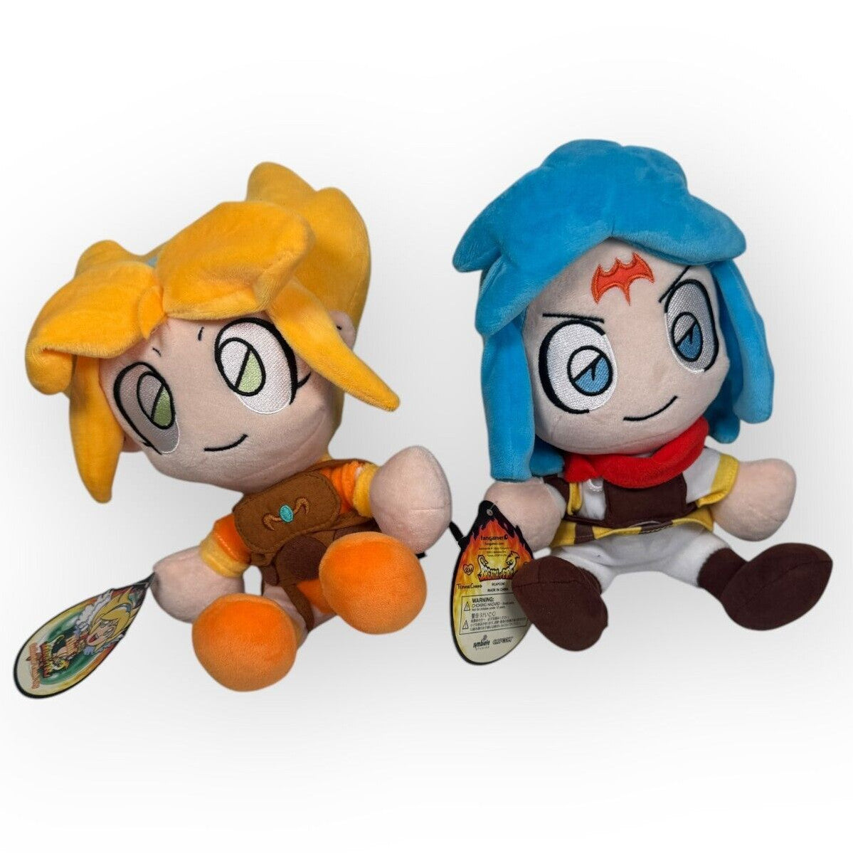 Rare FanGamer Breath of Fire Plush 2-Pack Set New with Tags RPG Collectibles
