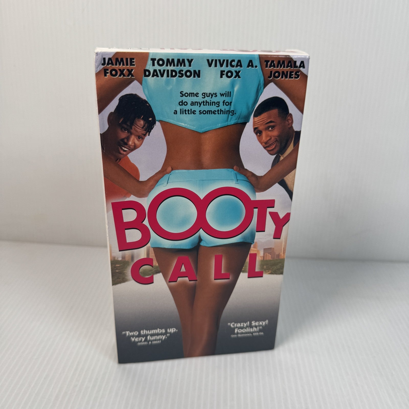 Vintage Booty Call VHS 1997 Comedy Jamie Foxx Tommy Davidson Vivica A Fox Movie
