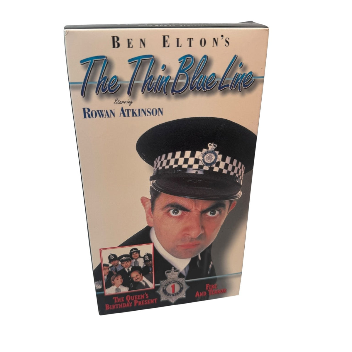 The Thin Blue Line VHS 1996 Comedy Rowan Atkinson Universal