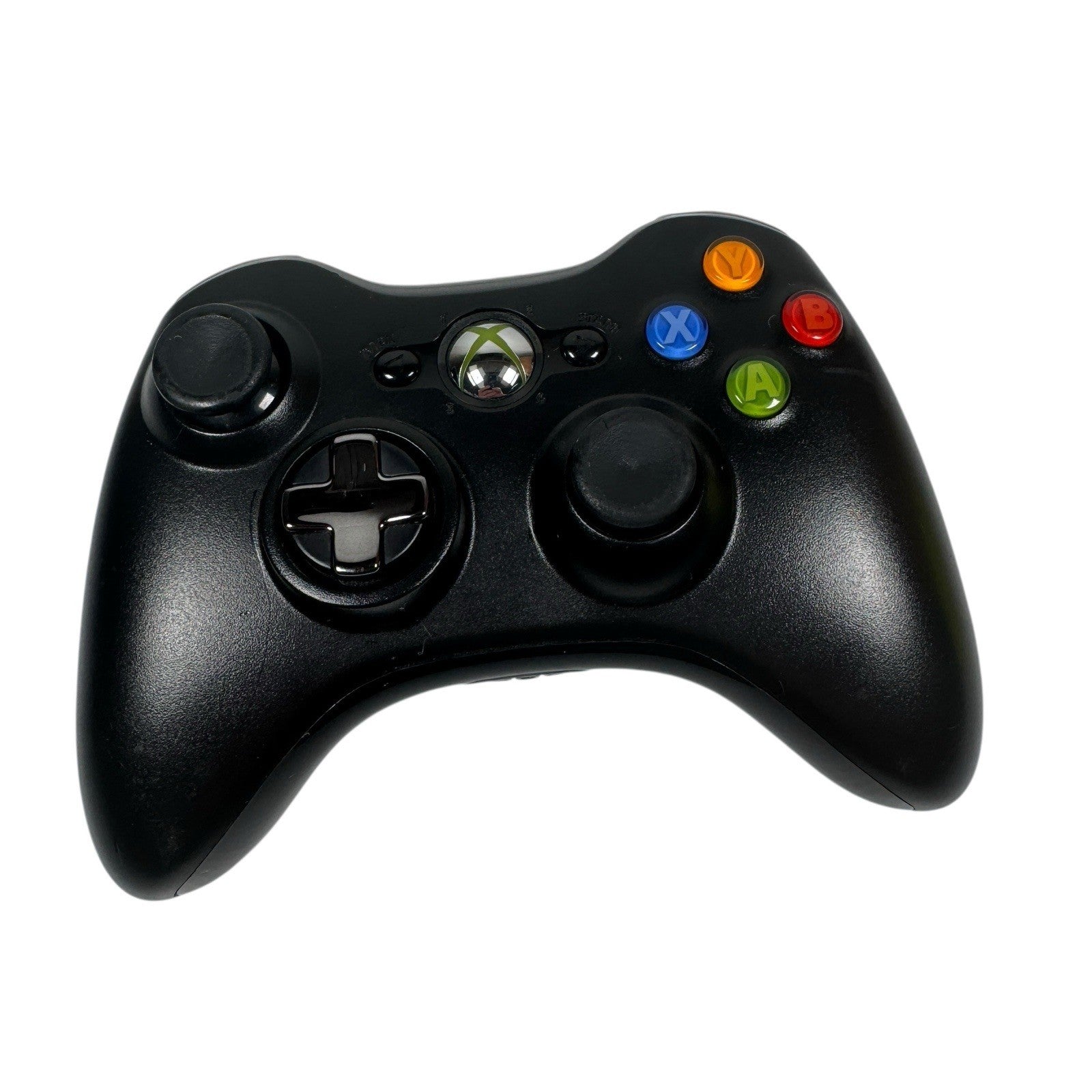 Microsoft Xbox 360 Wireless Controller Tested Working Black OEM X854460-003