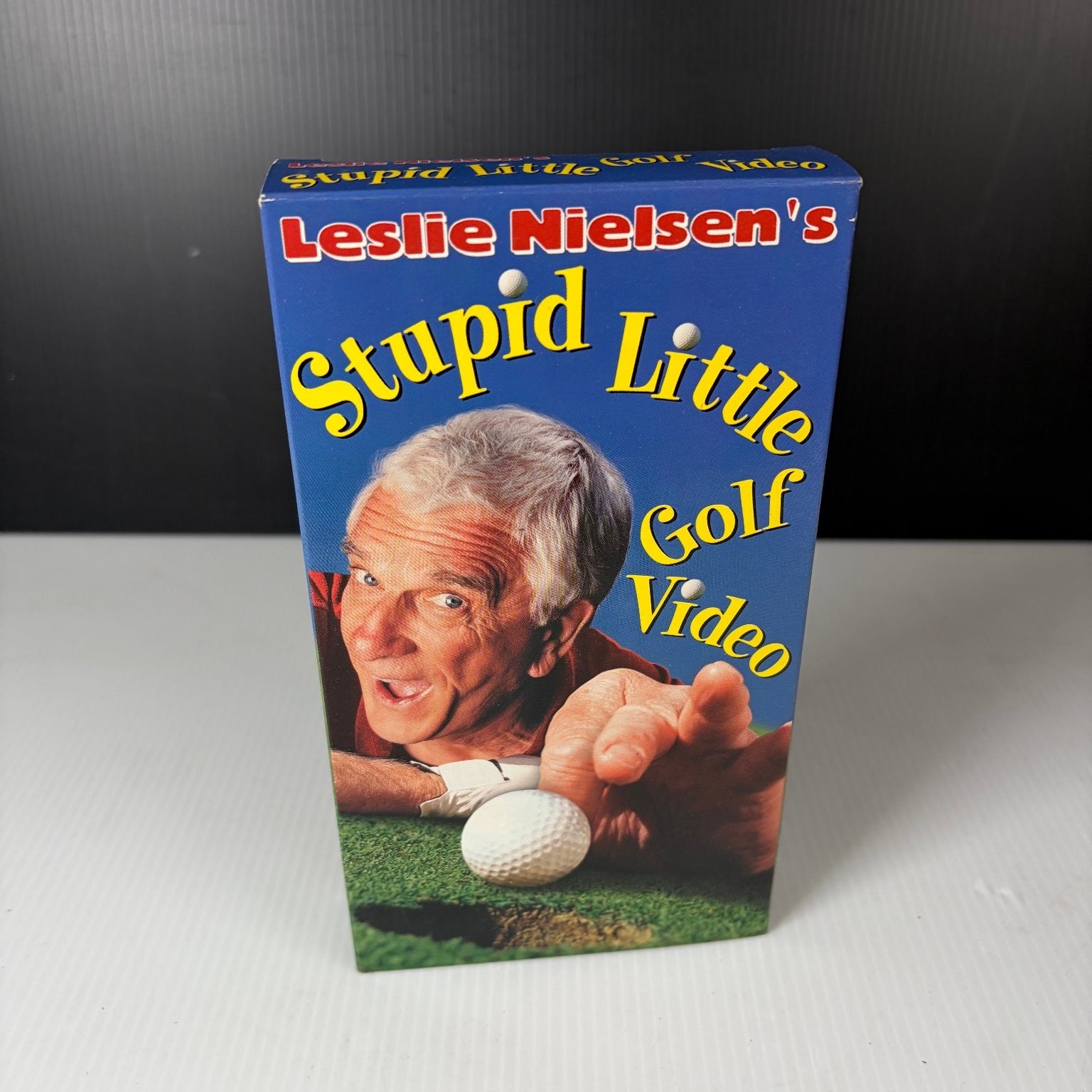 Leslie Nielsen's Stupid Little Golf Video VHS 1997 Comedy Instructional WinStar