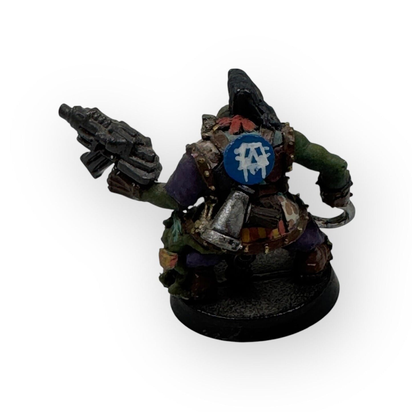 Warhammer 40K Rogue Trader Era Runtherd with Prosthetic Hook (Runtherdz) Painted