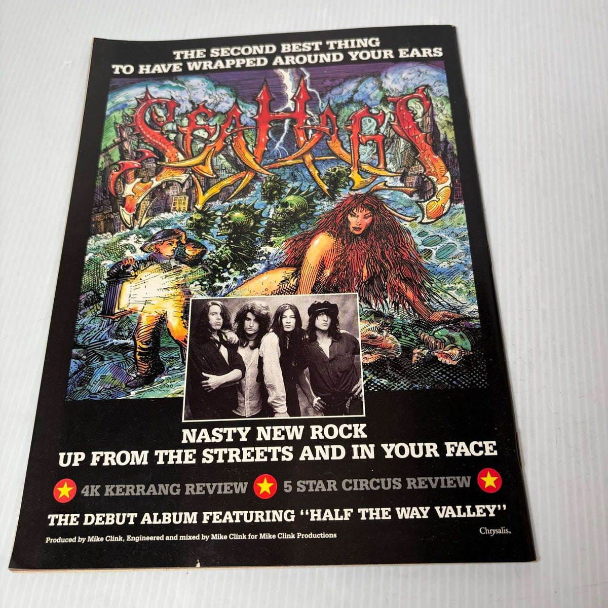 RIP Magazine August 1989 Anthrax Living Colour Motley Crue Heavy Metal