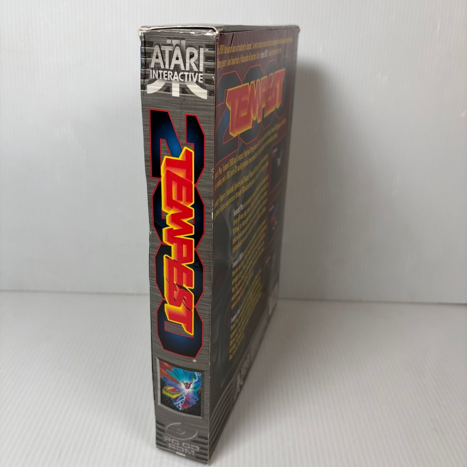 Tempest 2000 PC CD-ROM Video Game Big Box Atari Interactive Arcade Classic