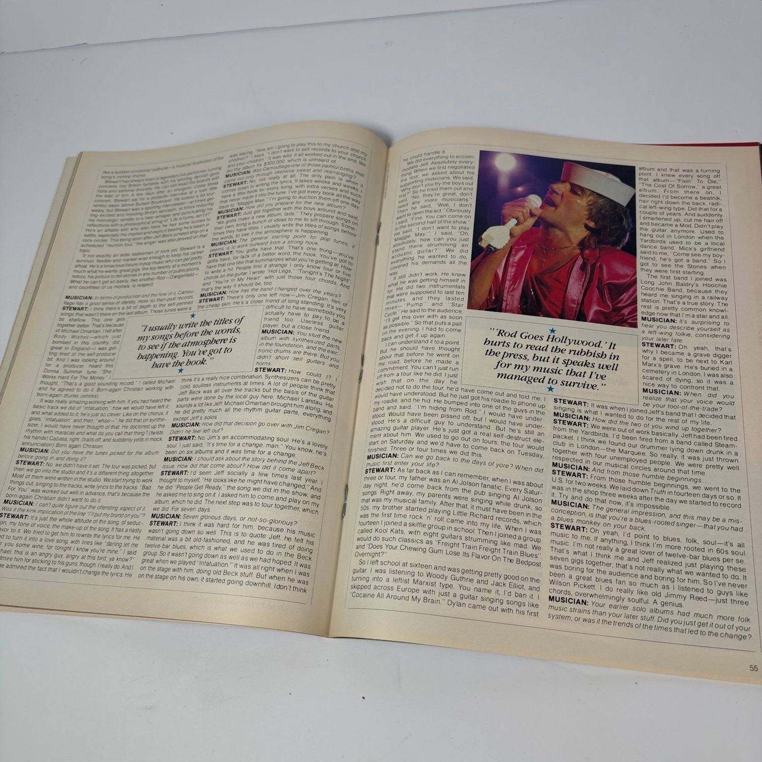 Musician October 1984 Prince Magazine Lou Reed Rod Stewart Glenn Frey