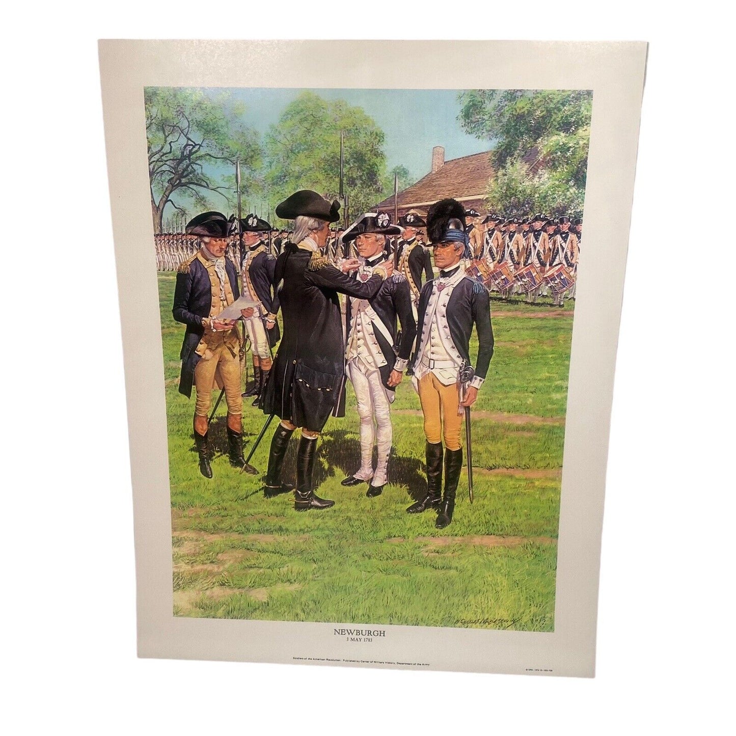 Soldiers Of The American Revolution Set Of 10 Prints