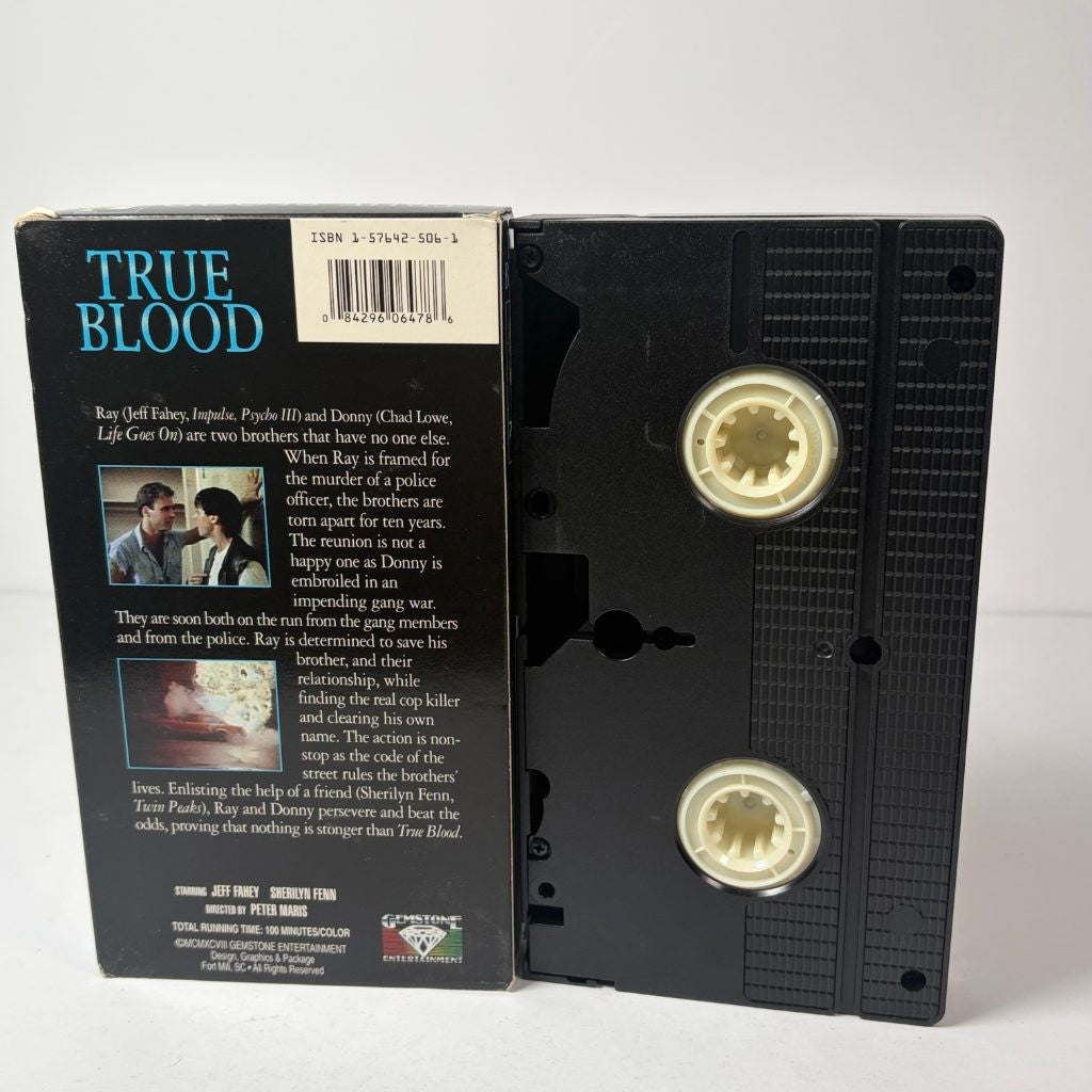 True Blood VHS Jeff Fahey Sherilyn Fenn Chad Lowe Gemstone Entertainment