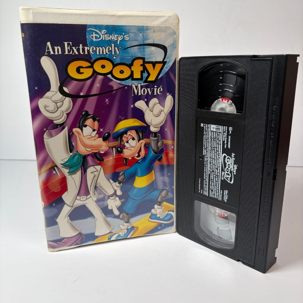 Disney's An Extremely Goofy Movie VHS Clamshell Goofy Max Animated