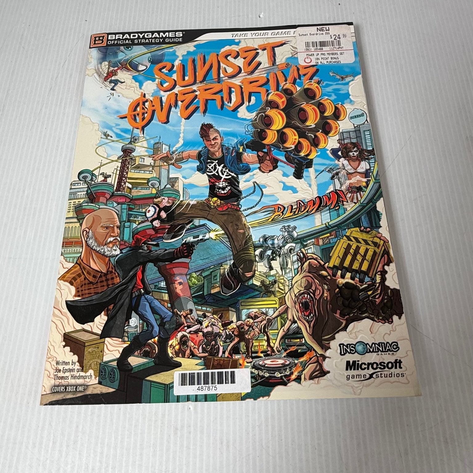 Sunset Overdrive Xbox One Official Strategy Guide BradyGames Walkthrough