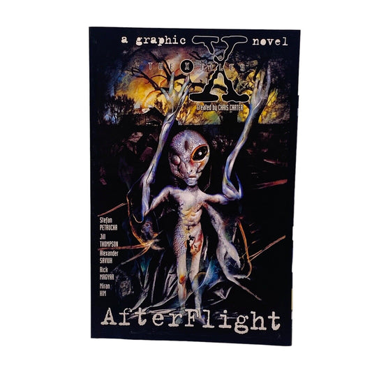 X-Files Afterflight HORORR SYFY Graphic Novel TPB Prestige Comic Book