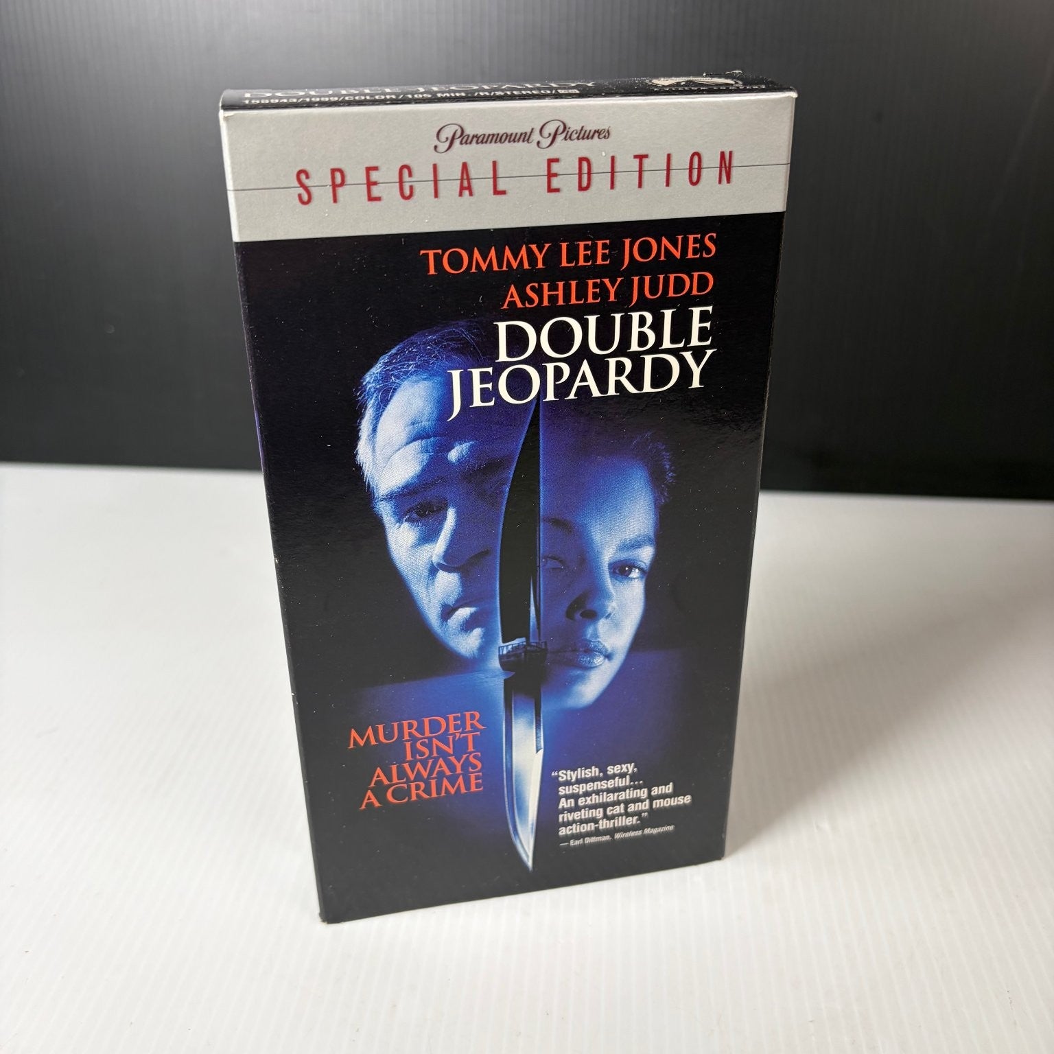 Double Jeopardy VHS 1999 Thriller Special Edition Paramount Pictures