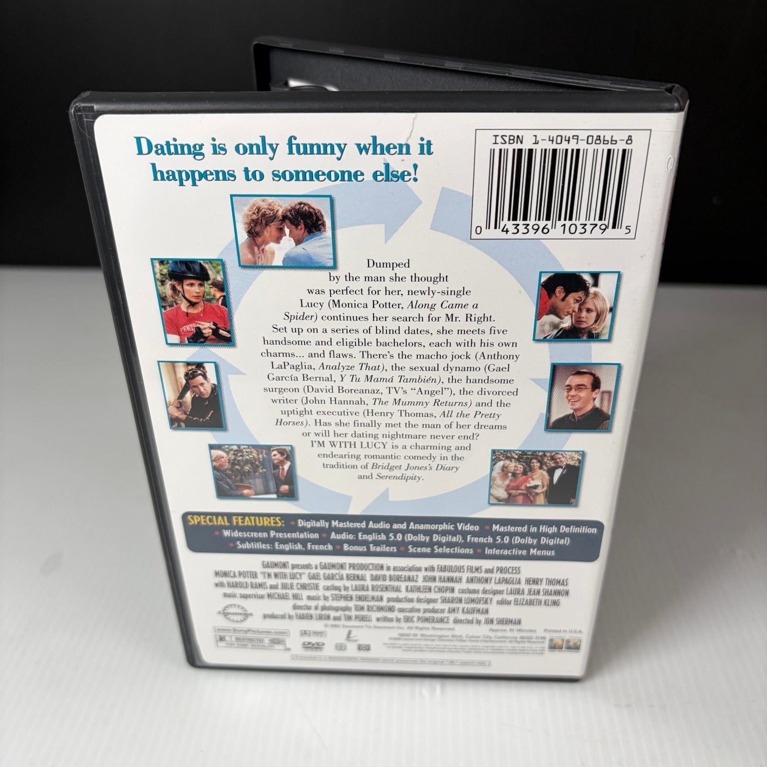 I'm With Lucy DVD 2002 Romantic Comedy Monica Potter Gael García Bernal