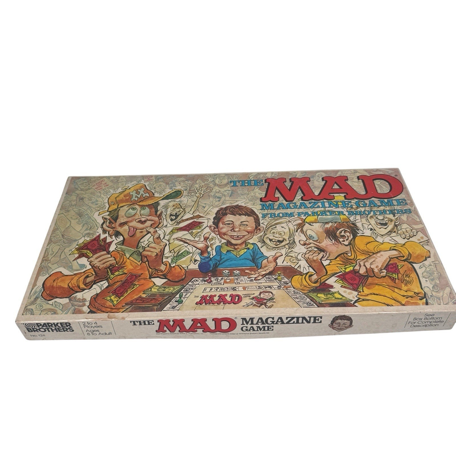 Vintage 1979 The MAD Magazine Board Game From Parker Brothers Complete