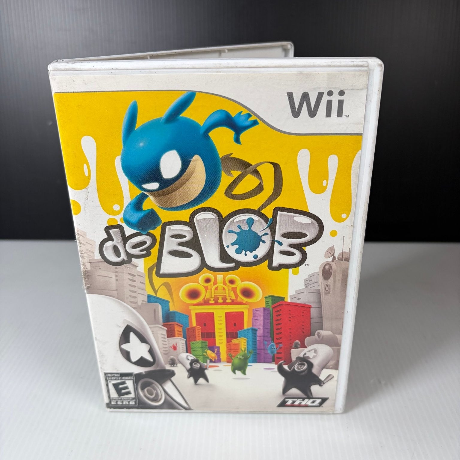 de Blob Wii Video Game Multiplayer Color Revolution THQ