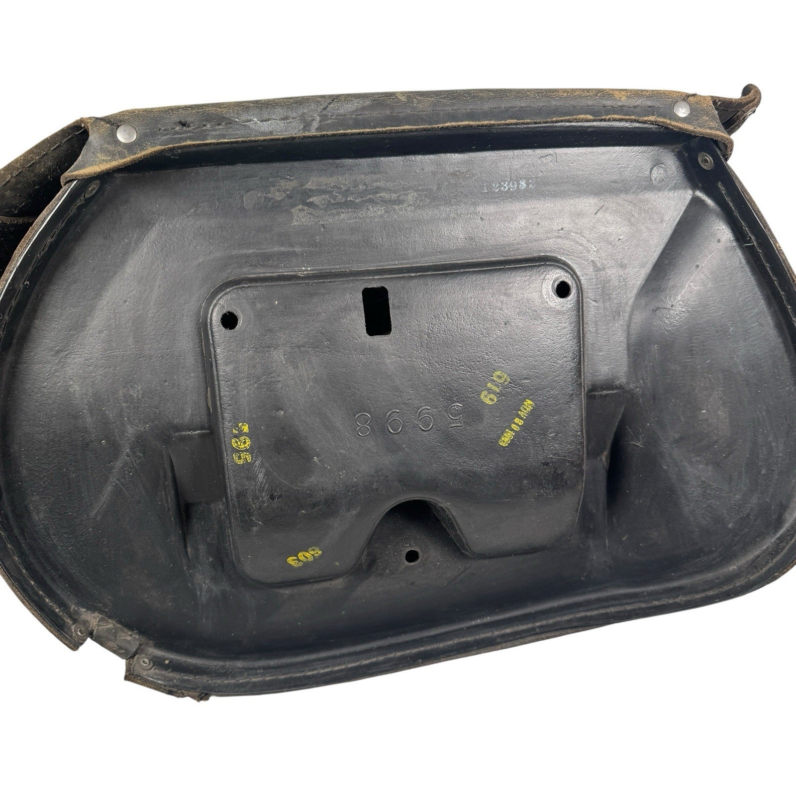 Vintage Harley-Davidson Leather Softail Saddlebags Studded Made in USA