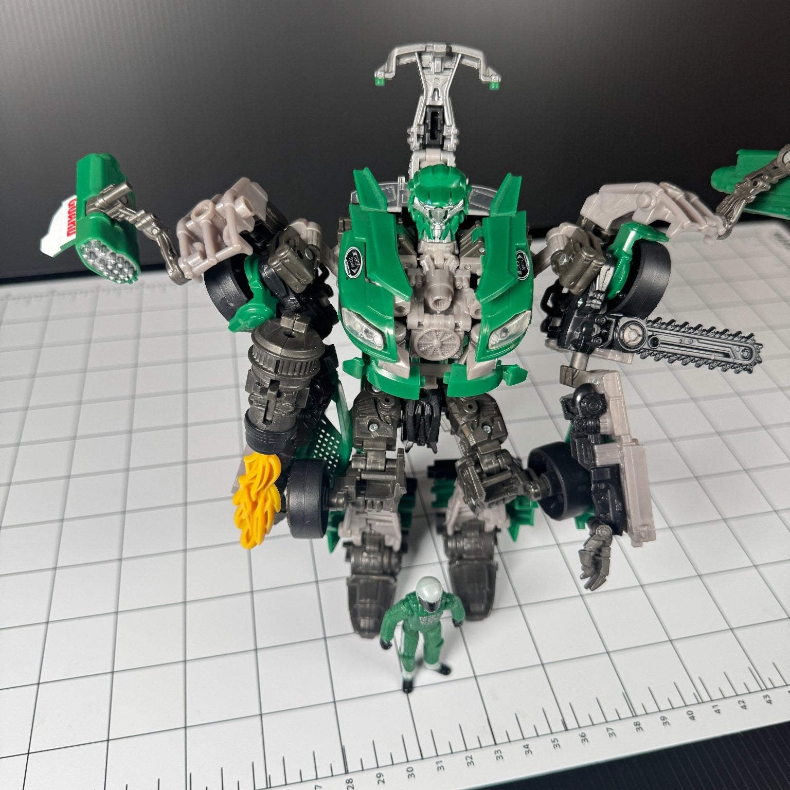 Transformers Dark of the Moon Movie Human Alliance Roadbuster Near Complete