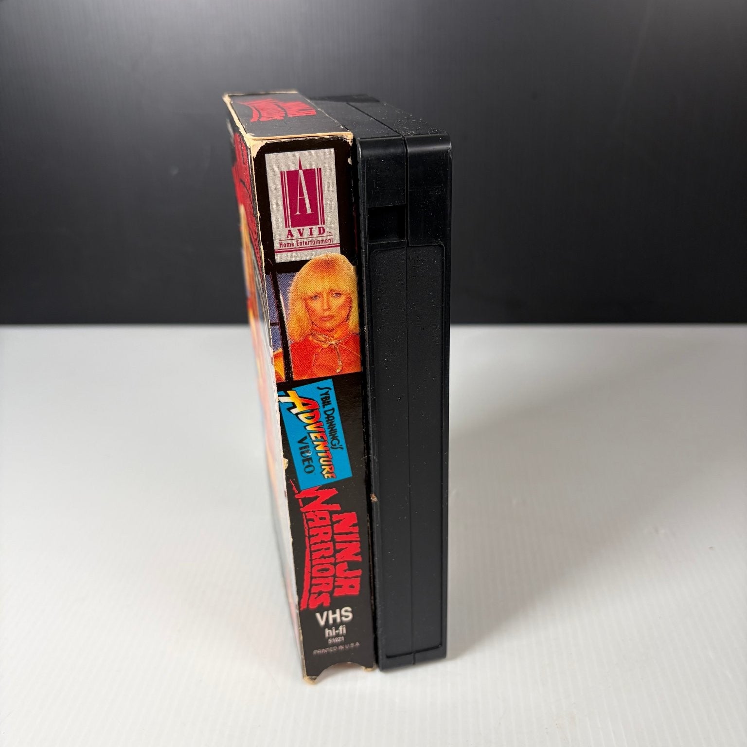 Ninja Warriors VHS 1985 Sybil Danning's Adventure Video AVID Home Ron Marchini