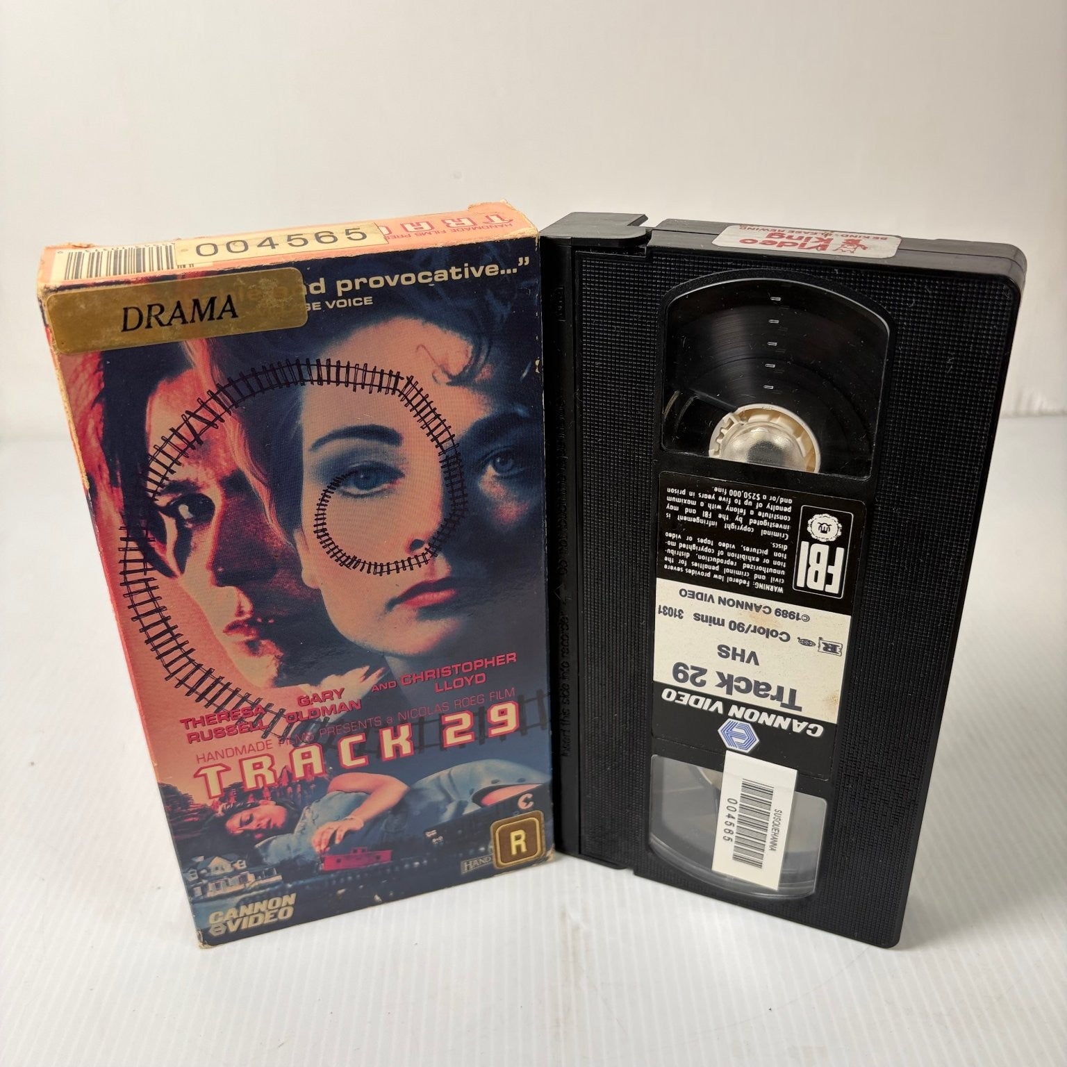 Track 29 VHS 1988 Drama Thriller Nicolas Roeg Cannon Video