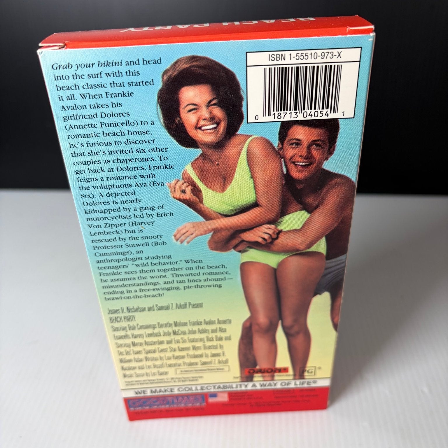 Beach Party VHS 1963 Comedy Classic Original Release GoodTimes