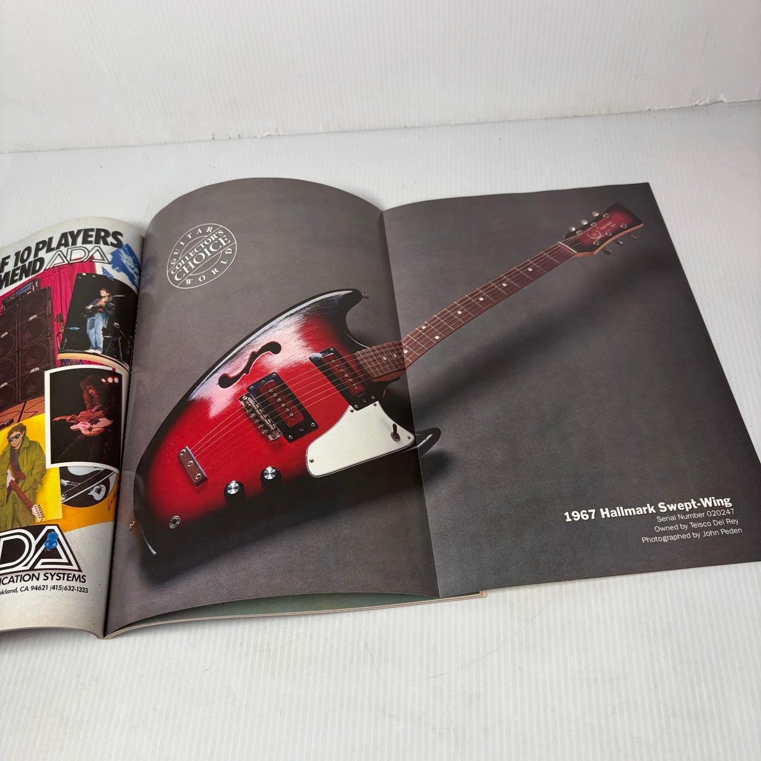 Guitar World Magazine March 1989 Guns N' Roses Izzy Slash Johnny Winter