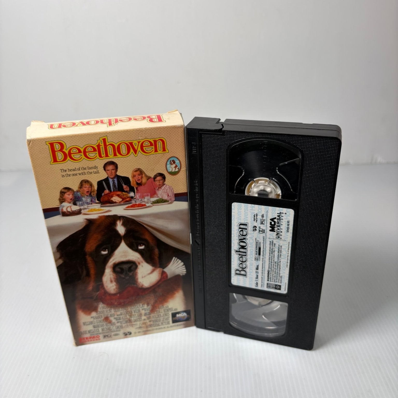 Beethoven VHS 1992 Family Comedy MCA Universal Home Video PG